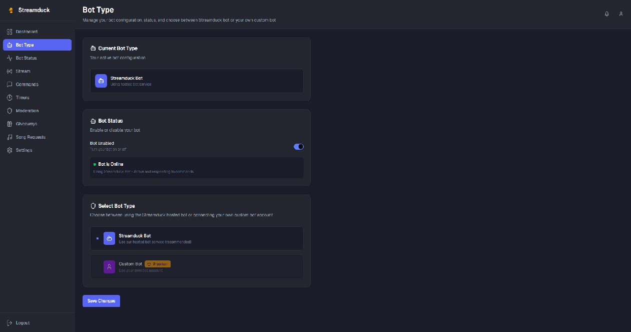 Streamduck Dashboard Preview